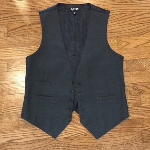 Apt 9 vest, medium, dark grey